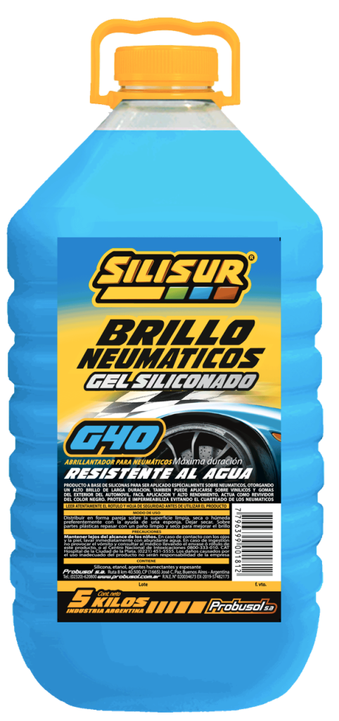 SILISUR G-40 Silicona en Gel Revividor super resistente al agua ….2 un x 5 litros