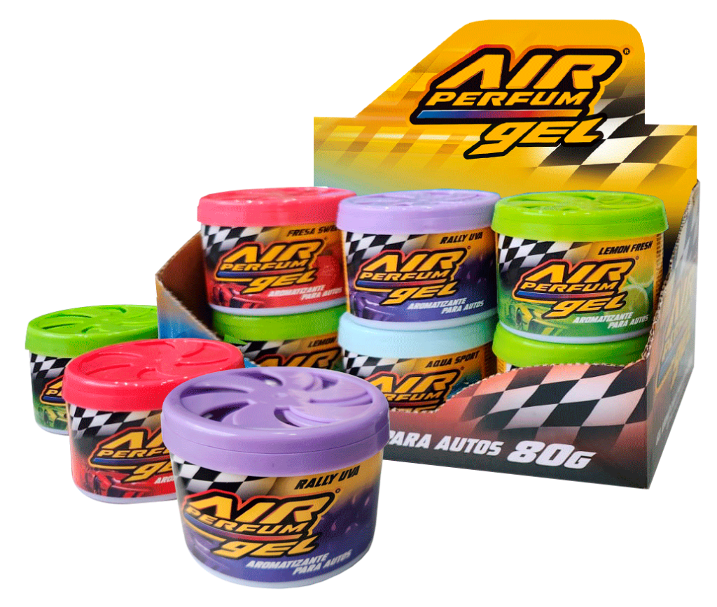 AIR PERFUM Gel Surtido Nuevo!!….12 un x 80 grs.