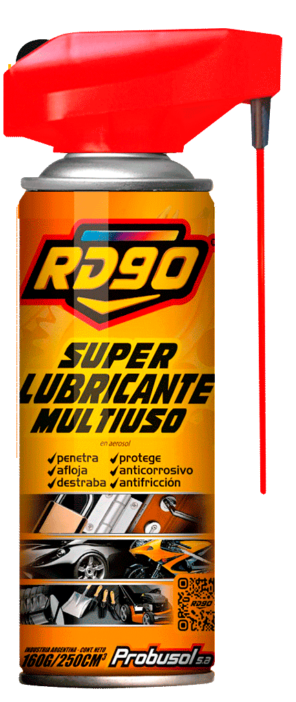 RD90 Lubricante Multiuso Mini TAPA DUO FLEX….16 un x 160 grs