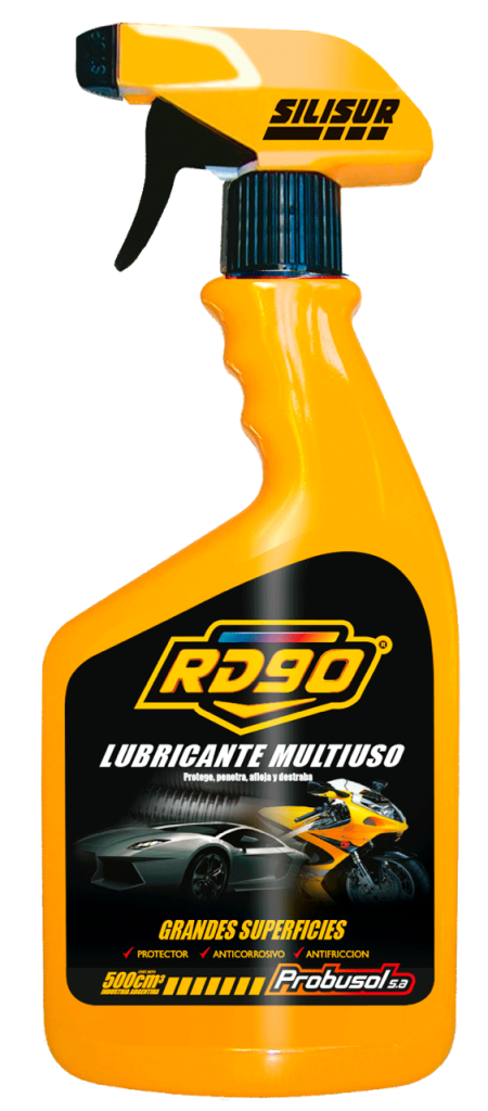 RD90 LUBRICANTE Multiuso GATILLO (Grandes Superficies)….10 un x 500 cc.