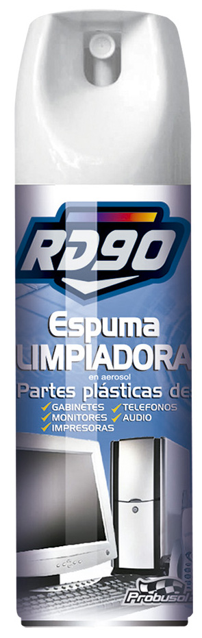RD90 Espuma Limpiadora….16 un x 195 grs