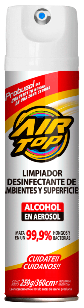 AIR TOP Alcohol en Aerosol ….12 un x 360 cc