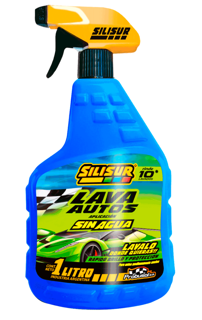 SILISUR Lavauto sin agua….6 unid. x 1Lts