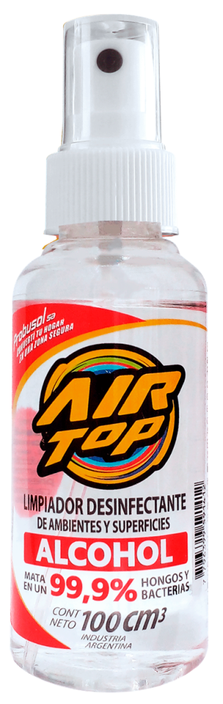 AIR TOP Alcohol Mini ….12 un x 100 cc