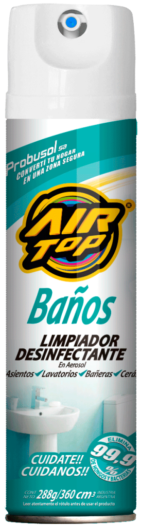 AIR TOP Desinfectante Limpiador Baños e Inodoros….12 un x 360 CC