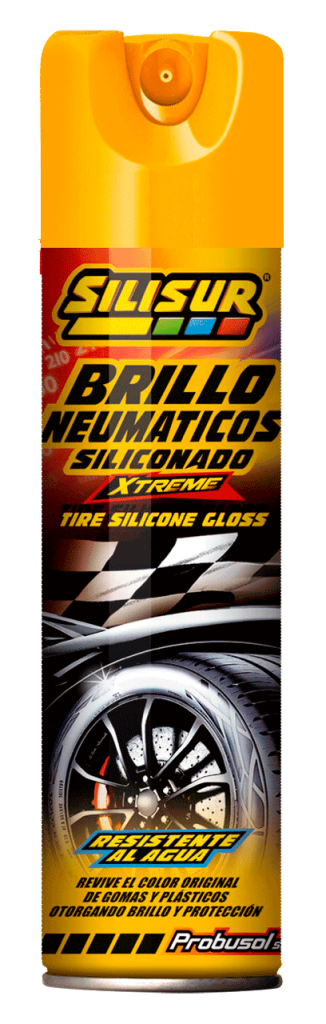 SILISUR Gomas Brillo Siliconado Aerosol….12 un x 240 grs.