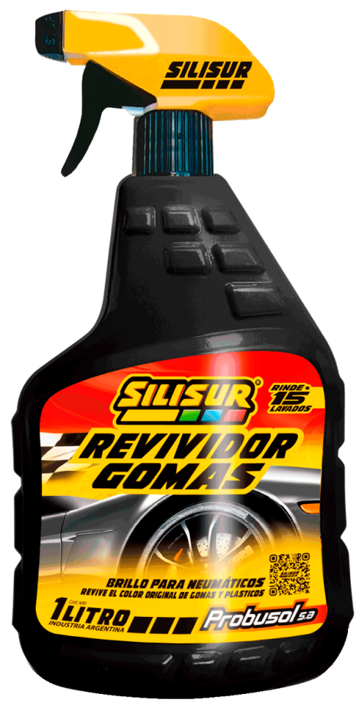 SILISUR Gomas Brillo Revividor Siliconado Gatillo 1lts….6 un x 1 litro