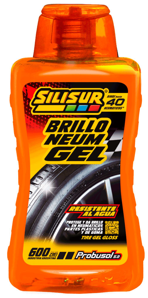 SILISUR Gel Brillo Neumatico Nuevo!….12 un x 600 cc