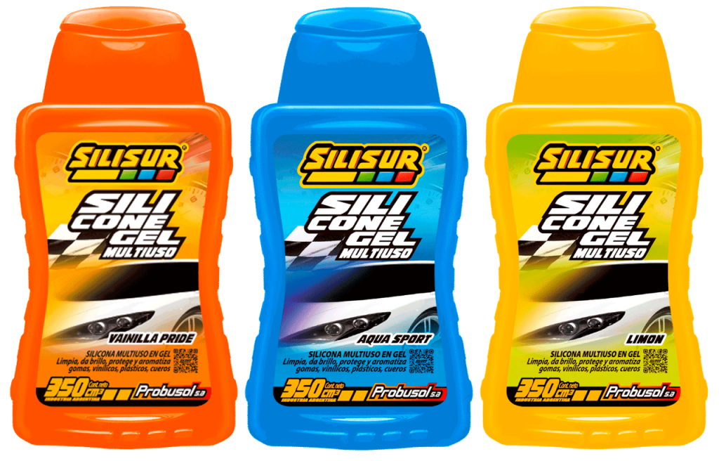 SILISUR Silicona Perfumada GEL Aqua….12 un X 350 cc.