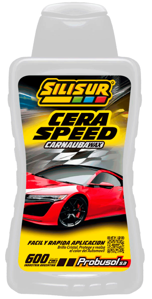 SILISUR Cera Speed con Carnauba x 600 cc….12 un x 600cc