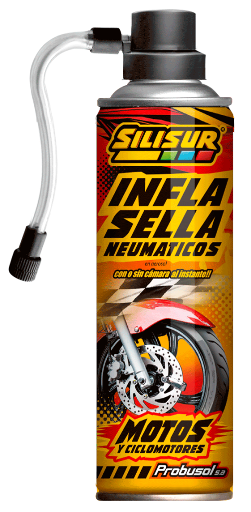 SILISUR Infla Sella Cubiertas Motos ….12 un x 215 grs.