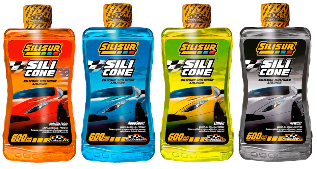 SILISUR Silicona liquida SURTIDA 600 cc….12 un x 600 cc