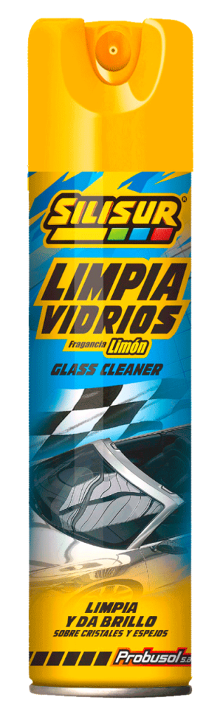 SILISUR Limpia Vidrios Aerosol Limon….12 un x 280 grs.