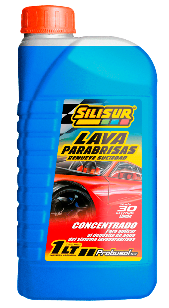 SILISUR Lavaparabrisas Concentrado Rinde 30 L….6 un x 1 litro