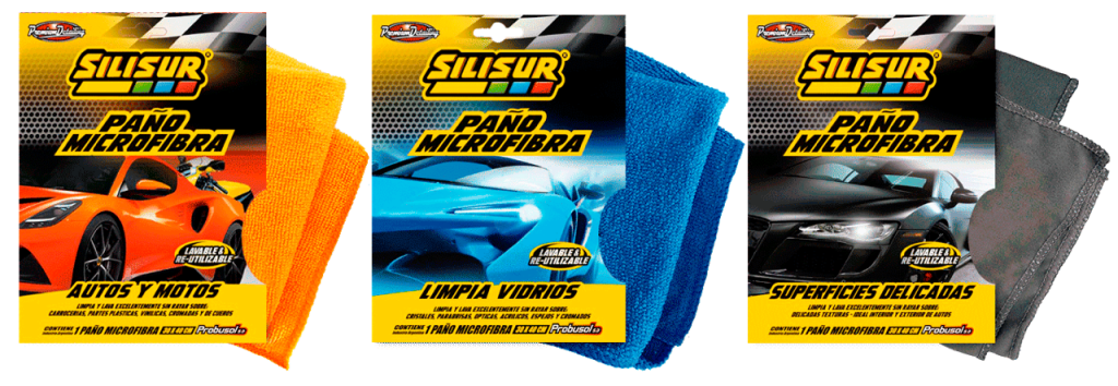 Paño Microfibras Especial Auto y Motos( 40x38 )…. x 12 Unid.