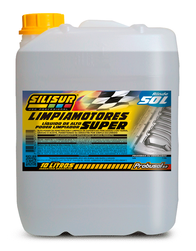 SILISUR Limpiamotores Super….10 litros