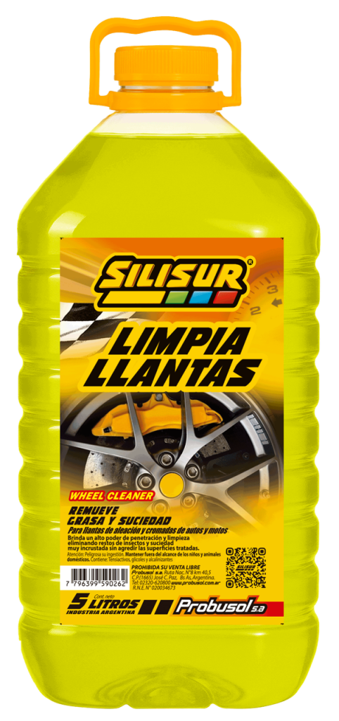 SILISUR Limpiallantas (Listo para Usar)….2 un x 5 litros