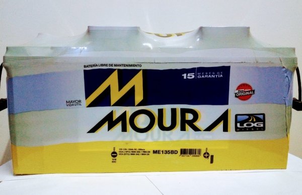 BATERIA 12V135Ah Res 200Min CCA 850A CA 890A Bor + Derecha----12X180--15D--135--200--850
