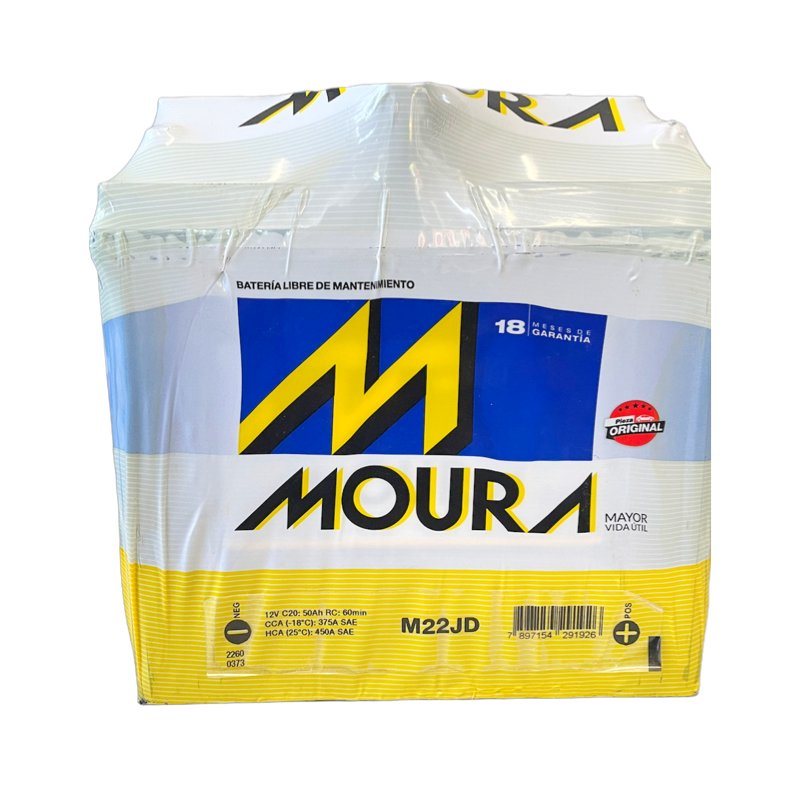 BATERIA CIVIC 12V 50A BORNE GRUESO----12X50 (H CIVIC)--18D--50--60--375