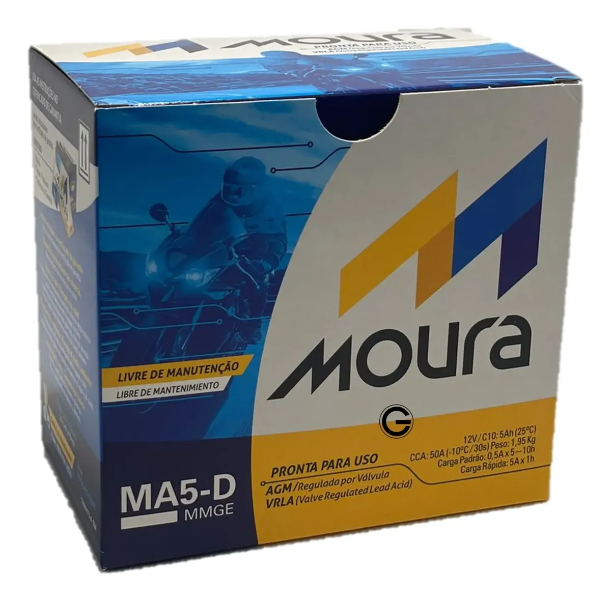 BATERIA MOTO IMPORTADA V2----5Ah--6D--5--6--50