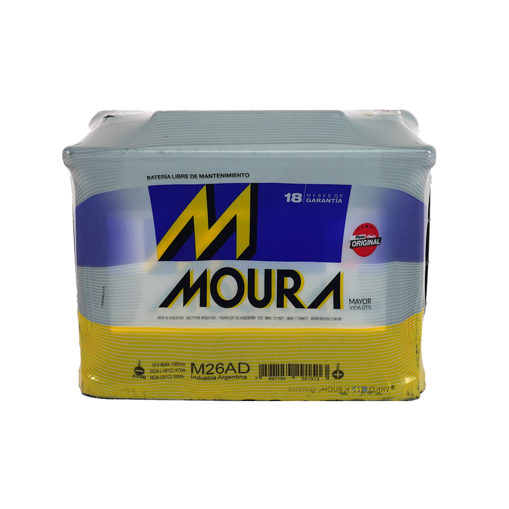 BATERIA 12-60 ALTA VENTO/ BORA /GOLF /PEUGEOT TODOS----12X65 ALTA--18D--60--100--470