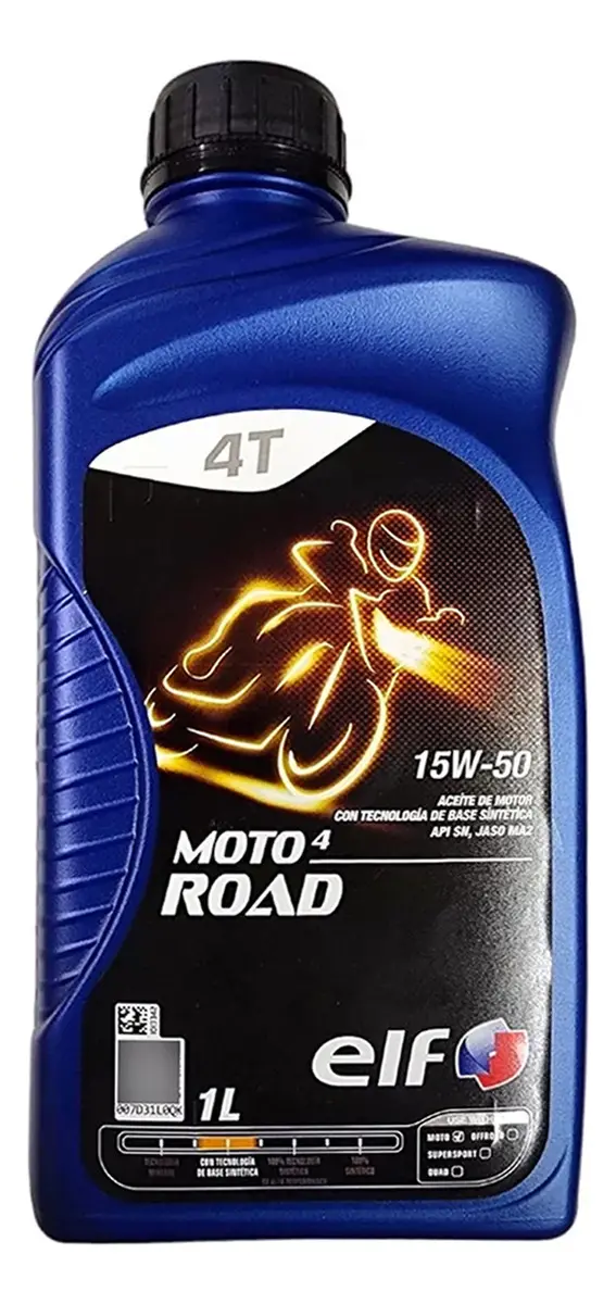 MOTO 4 ROAD 15W50 20B1L ELF 1AR