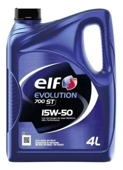 EVOL. 700 ST 15W50 (SN) 6B4L ELF AR