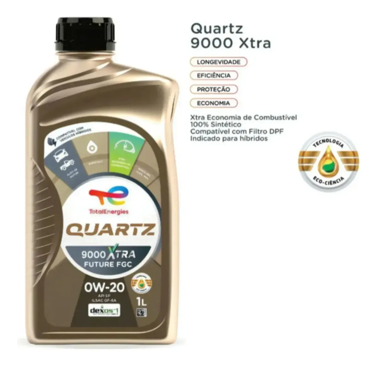 QUARTZ 9000 X.F.XT 0W20 12B1L TOTAL C