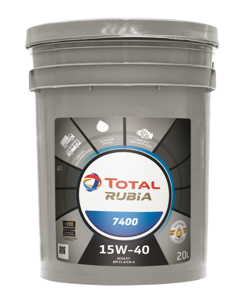 RUBIA 7400 15W40 20LP TOTAL AR