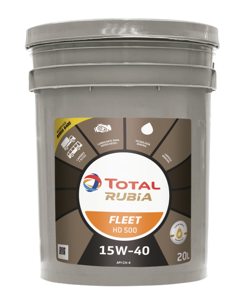RUBIA FLEET HD 500 15W40 20LP TOTAL AR